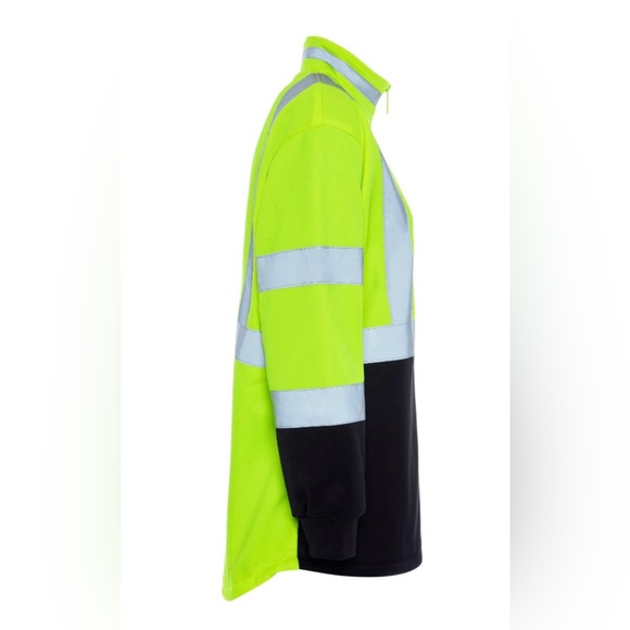 Utility Pro Women’s High Visibility Dual Tone Zip Up Long Sleeve Soft Shell - Picture 14 of 16